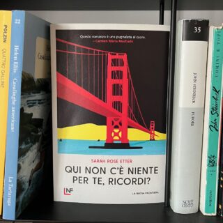 Il romanzo Qui non c'è niente per te, ricordi?. In copertina il ponte di San Francisco